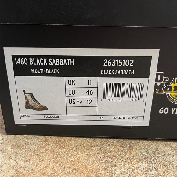 Dr. Martens Black Sabbath Boots - Picture 5 of 8
